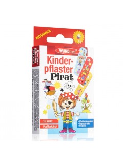 WUNDmed náplast dětská BOYS Pirat 10ks